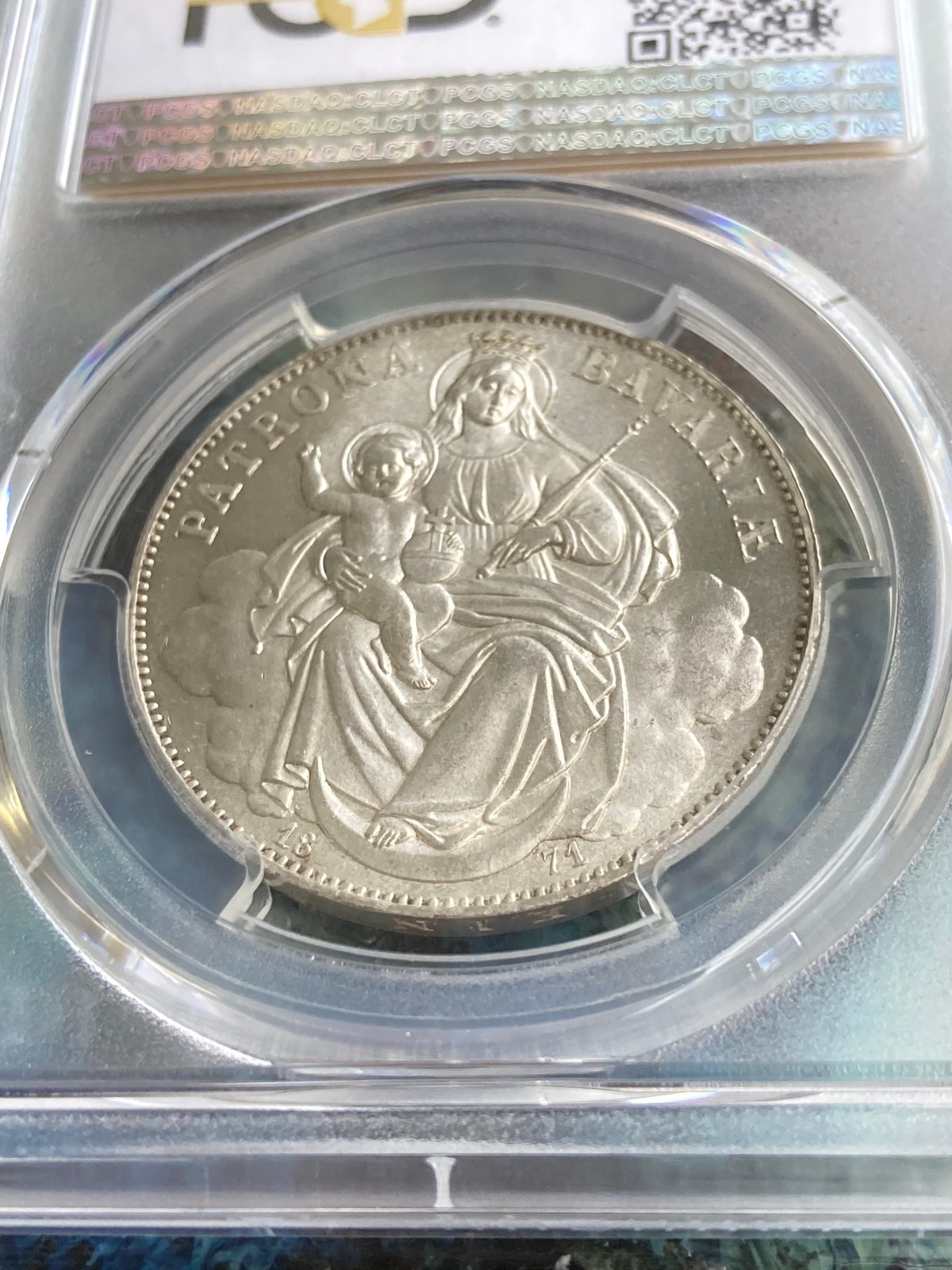 オーストリア ターラー銀貨 1831年 PCGS MS65 世界最高鑑定