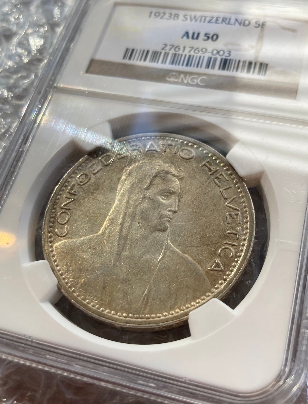 スイス　5フラン銀貨　1941年 スイス 5フラン銀貨 1941年