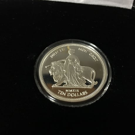 【500組限定】2枚セット ウナとライオン 2019 銀貨 コイン reverse coin リバース プルーフ