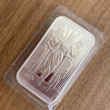 ロイヤルミント スリーグレイセス シルバーバー 1オンス 1oz インゴット 銀棒 英国 イギリス Royal Mint Three Graces