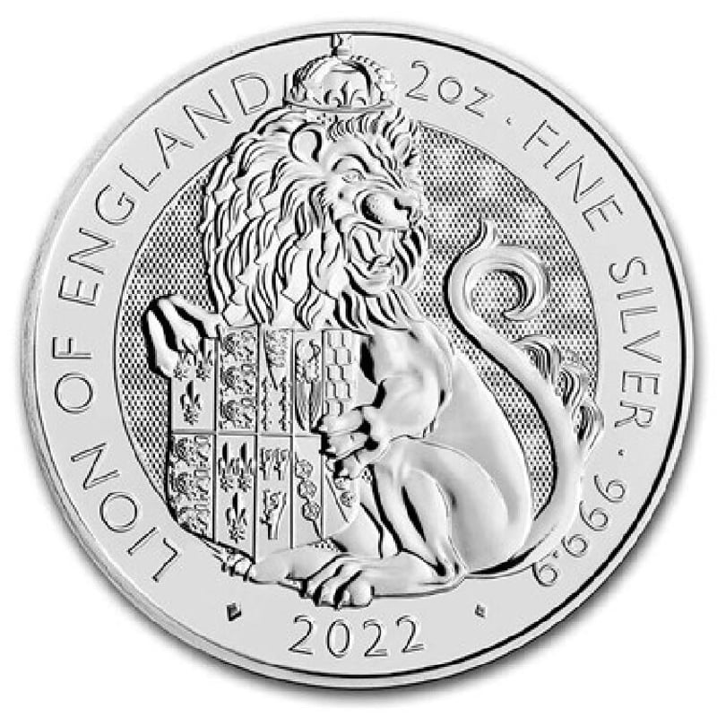 2017年 (新品) イギリス「クィーンズ ビースト・龍 ドラゴン」2オンス銀貨