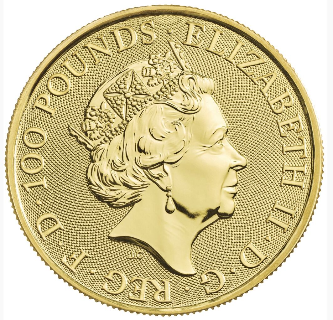 BU版 エルトン・ジョン 1オンス金貨 100ポンド プルーフコイン