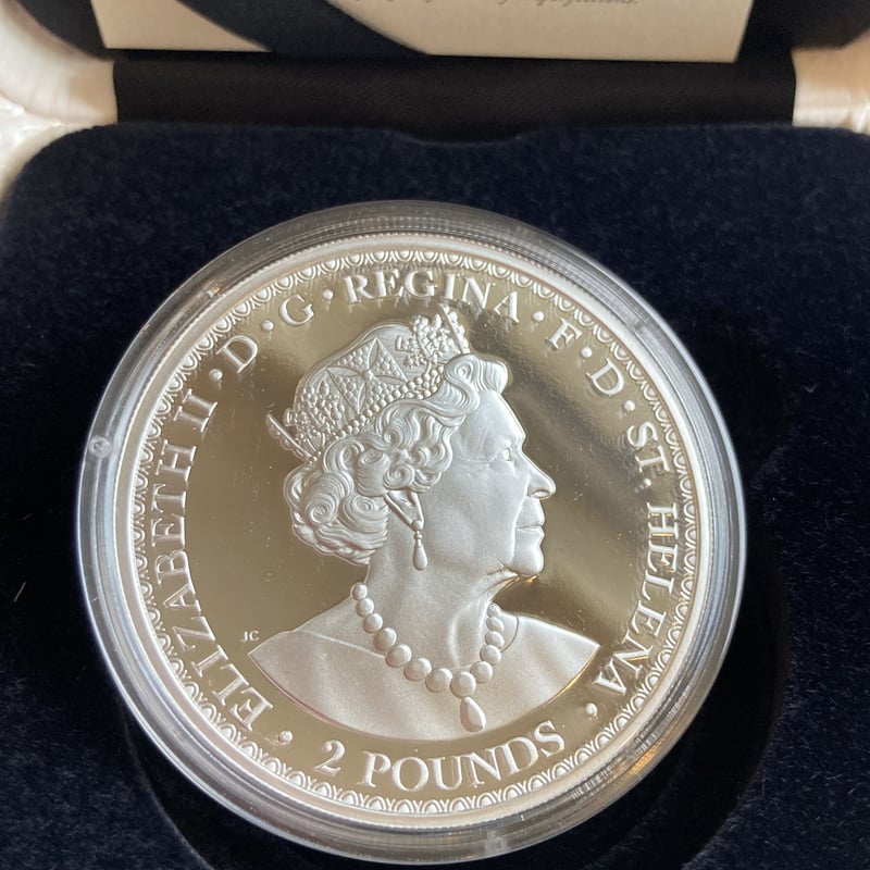 2oz・PCGS鑑定PR69】2オンス銀貨 ウナとライオン 2021年 イギリス領