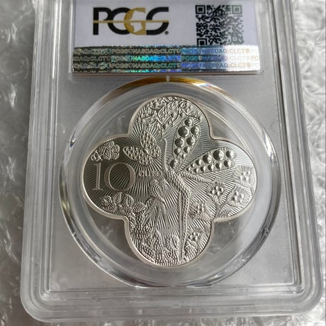 PR70DCAM ヴァンクリーフ＆アーペル フレンチミント 2016年 10ユーロ銀貨 シルバープルーフコイン PCGS鑑定 Van Cleef and Arpels ハイジュエリー