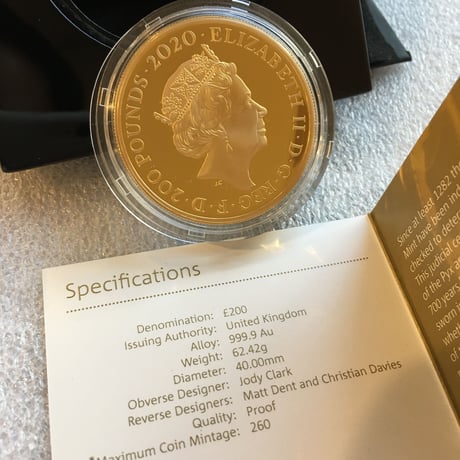 2オンス金貨 ロイヤルミント 007 ジェームズ・ボンド 第2貨 200ポンド金貨 ゴールドプルーフコイン 英国 james bond pay attention