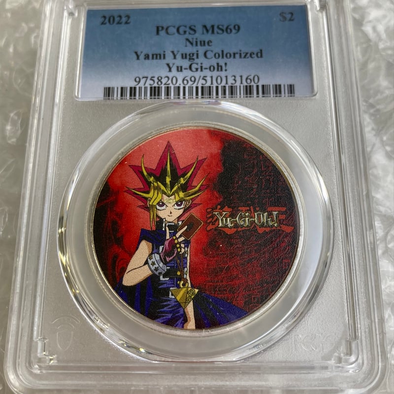単独Top Pop・PCGS鑑定MS69】 遊戯王 闇遊戯 250枚限定 ニウエ
