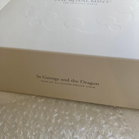5ozサイズ‼︎  ロイヤルミント ピストルッチ NGC鑑定PF69 2024年 聖ジョージの竜退治 5オンス銀貨 シルバー プルーフコイン Royal Mint Pistrucci