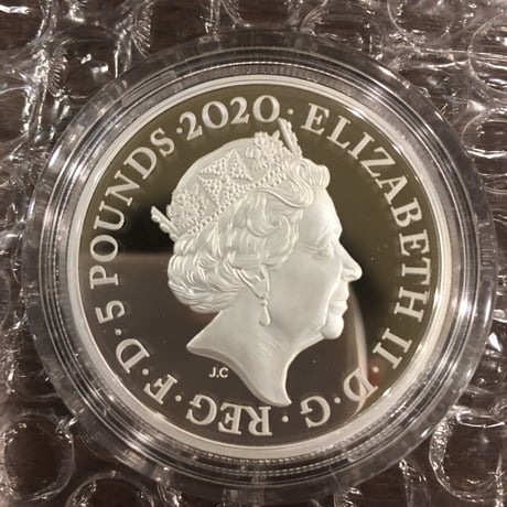 【第2貨・2オンス銀貨】007 ジェームズ・ボンド 5ポンド銀貨 プルーフコイン 英国 イギリス ロイヤルミント シルバー 箱ケースあり
