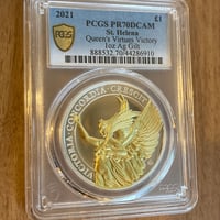 2021　セントヘレナ 　ウナとライオン 　ゴールドブラックエンパイア　 銀貨 ウナとライオン 2021 ゴールドブラックエンパイア版 銀貨 1オンス