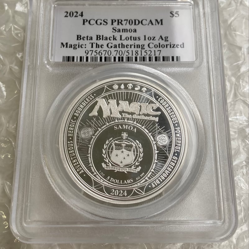 MTG公式 ブラックロータス ベータ版 マジックザギャザリング PCGS鑑定