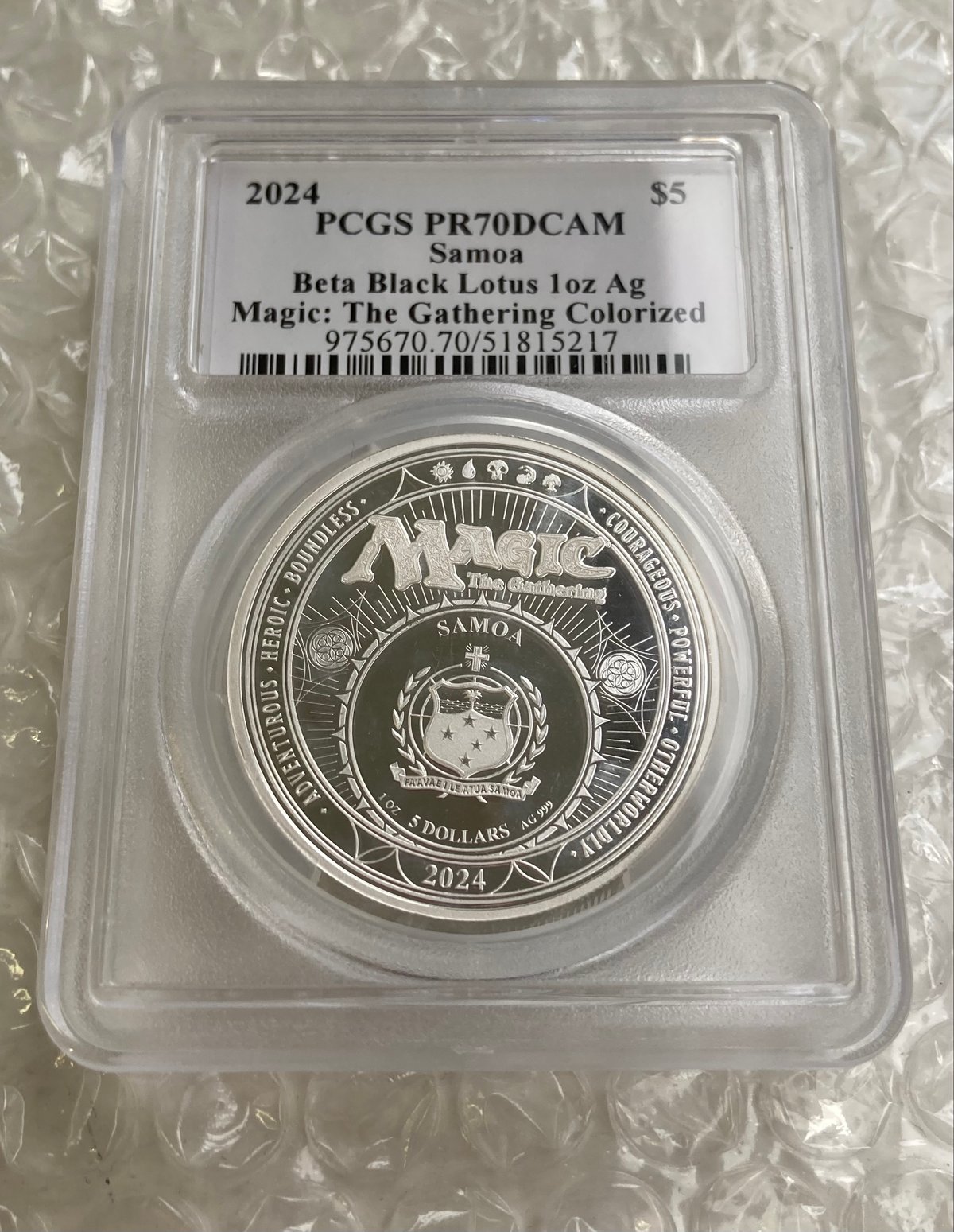 MTG公式 ブラックロータス ベータ版 マジックザギャザリング PCGS鑑定