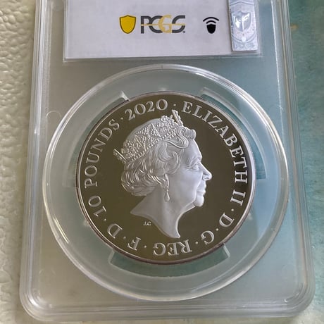 【世界で5枚・PCGS鑑定PR70・5oz】 QUEEN ミュージック・レジェンド クイーン 5オンス銀貨 10ポンド シルバープルーフコイン 英国 イギリス ロイヤルミント Royal Mint
