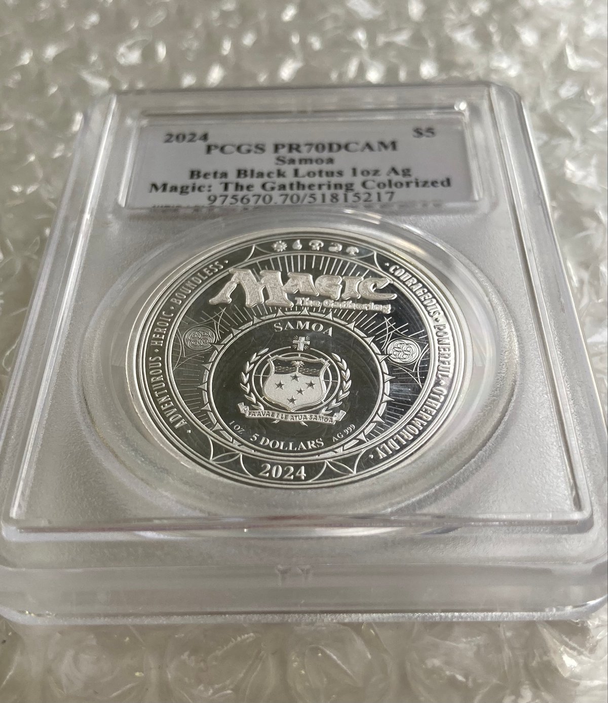 MTG公式 ブラックロータス ベータ版 マジックザギャザリング PCGS鑑定