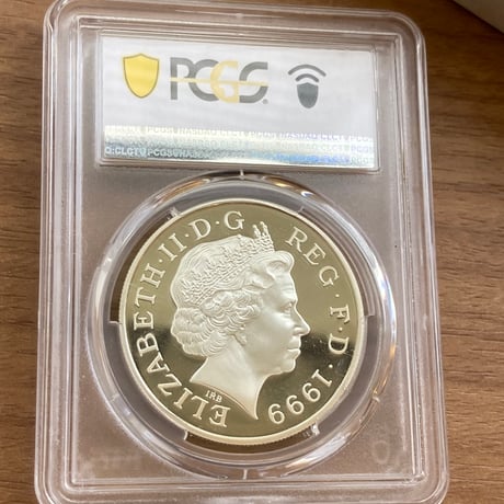【TopPop・最高評価のPCGS鑑定PR70!!】 1999年 ダイアナ妃追悼祈念 5ポンド銀貨 シルバープルーフコイン イギリス 英国 ロイヤルミント Princess Diana
