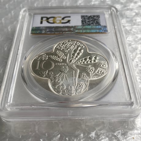 PR70DCAM ヴァンクリーフ＆アーペル フレンチミント 2016年 10ユーロ銀貨 シルバープルーフコイン PCGS鑑定 Van Cleef and Arpels ハイジュエリー