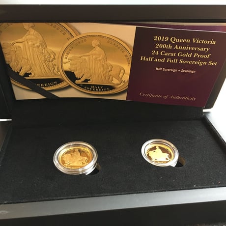 ウナとライオン 2019 オルダニー島 24k ソブリン金貨セット ゴールドコイン Alderney Una Lion sovereign gold coin set