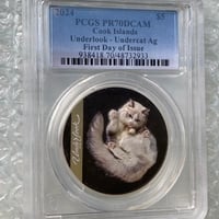 1999年　イギリス　ダイアナ妃追悼 5ポンド銀貨 NGC PF68UC イギリス 1999年 5ポンド銀貨 ダイアナ妃追悼記念 NGC PF69