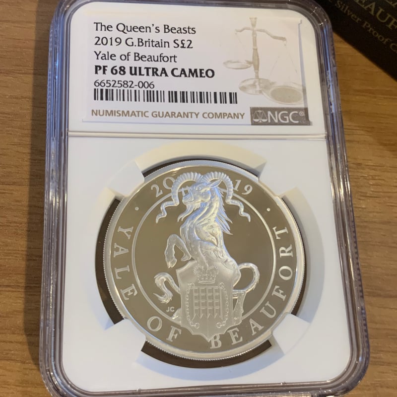 クイーンズ ビースト 銀貨 ロイヤルミント 2021 コイン PCGS NGC