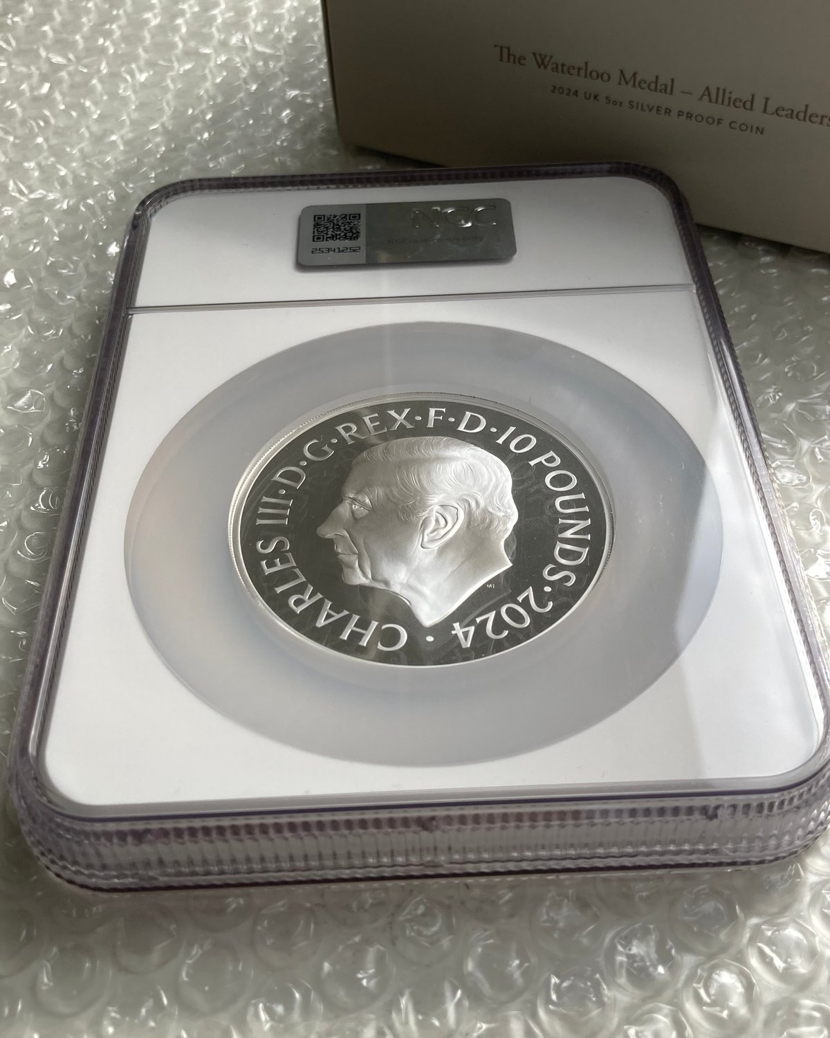 5oz・NGC鑑定PF69+FR ロイヤルミント ピストルッチ 2024年