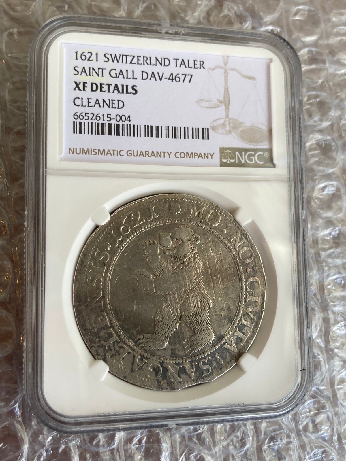 1783年Bハンガリー ターラー銀貨、アンティーク 1783年Bハンガリー