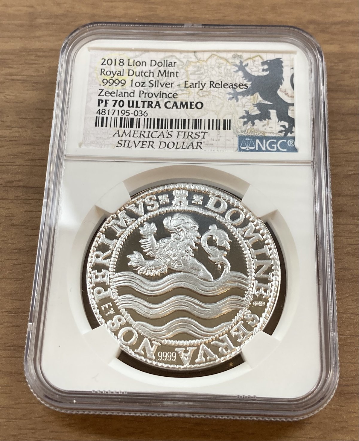 ☆人気☆オランダライオンダラー1オンス 銀貨