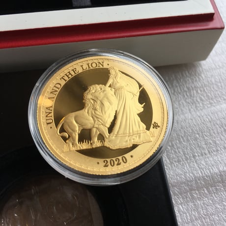 2020 ウナとライオン セントヘレナ 1オンス金貨 プルーフコイン 200枚 ヴィクトリア女王 アンティークコイン イギリス 英国 東インド会社