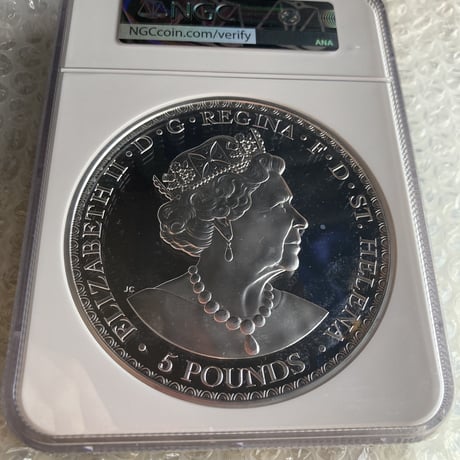 【1kg銀貨・NGC69鑑定FDI・マスターピース版】ウナとライオン ウィリアム・ワイオンデザイン 2021年 セントヘレナ 1キログラム銀貨 シルバープルーフコイン