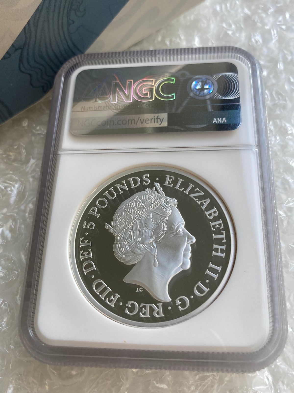 特別出品 【NGC鑑定PF69】2オンス銀貨 2021年 プレミアムブリタニア