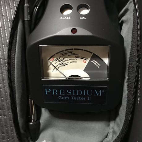 【新品】presidium Gem Tester Ⅱ ELECTRONIC GEMSTONE DIAMOND TESTER PGT プレシディアム ジェムテスター２宝石 判定機 測定器 はかり