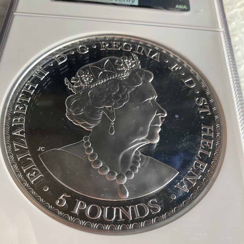 1kg銀貨・NGC69鑑定FDI・マスターピース版】ウナとライオン ウィリアム