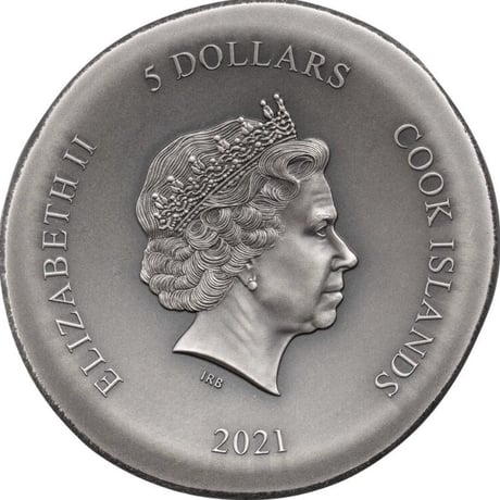 アテネ フクロウ銀貨 $5 1オンス銀貨 クック諸島 アンティーク仕上げ シルバーコイン テトラドラクマ ATHENA’S OWL 2021 $5 1 OZ PURE SILVER COIN COOK
