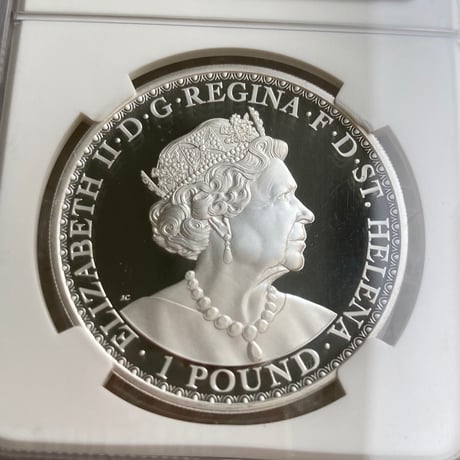 【NGC鑑定PF70】 2020年Gilt版 ウナとライオン イギリス領セントヘレナ造幣局 金メッキ 1オンス銀貨 シルバー プルーフコイン Una Lion