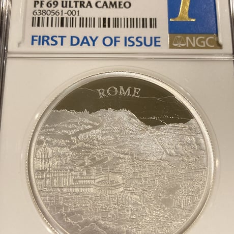 【NGC69鑑定+FDI･発行即日鑑定】2オンス銀貨 都市景観 ローマ 2022年 ロイヤルミント イギリス造幣局 シルバープルーフコイン Royal Mint Rome