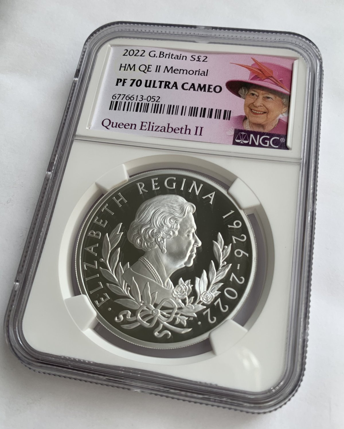 NGC鑑定PF70 2022年 ロイヤルミント エリザベス2世女王陛下 追悼記念