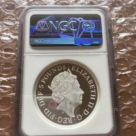 【NGC PF69 ULTRA CAMEO】2019年 ウナとライオン コイン 2オンス 銀貨 イギリス ロイヤルミント NGC鑑定 プルーフ Una Lion