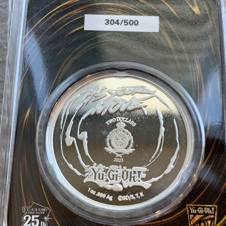 【25周年記念版】遊戯王 武藤遊戯 ニウエ国 1オンス 2ドル銀貨 シルバーコイン ⭐︎トレカ・トレーディングカードではありません⭐︎