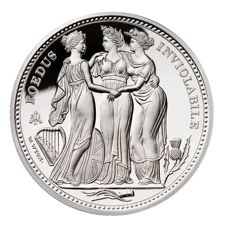 スリーグレイセス セントヘレナ版 2021年 2オンス銀貨 シルバー プルーフコイン Three Graces St.Helena Silver Proof Coin 2oz