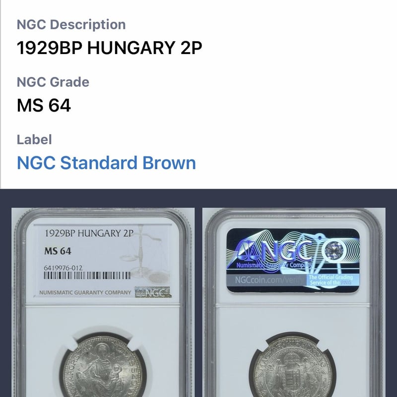 1131 ハンガリー デナール 銀貨 ベーラ２世 NGC アンティーク コイン 1131 ハンガリー デナール 銀貨 ベーラ2世 NGC アンティーク
