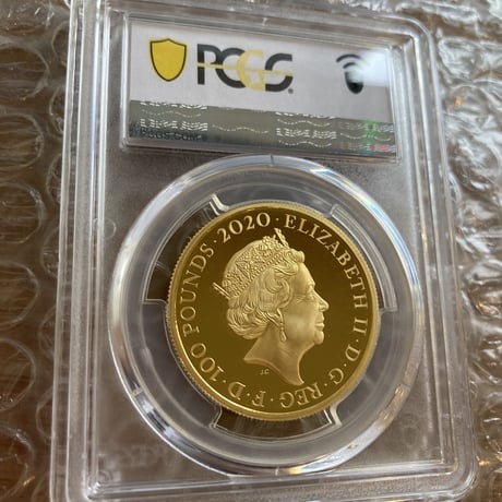 【PCGS鑑定PR70】007 ジェームズボンド 第3貨 1オンス金貨 100ポンド ゴールド プルーフコイン 2020年 イギリス 英国 ロイヤルミント James Bond Royal Mint