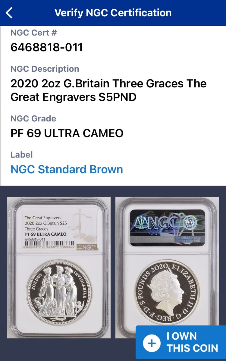 特別出品 【NGC鑑定 PF69UC】ロイヤルミント 2020 スリー