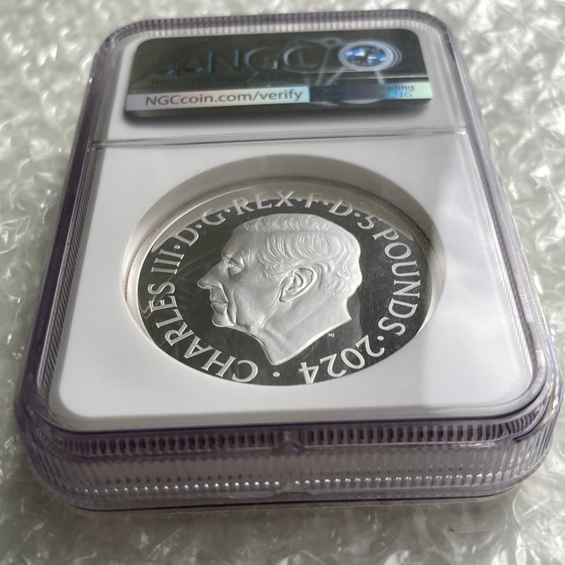 NGC鑑定PF69+FR ロイヤルミント ピストルッチ 2024年 ワーテルロー