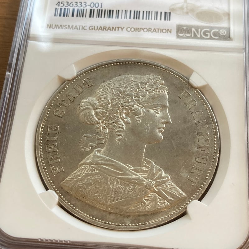 本物 1848年 フランクフルト 二頭の鷲 コイン 銀貨 記念 古銭 Yahoo!オークション -「フランクフルト銀貨」の落札相場・落札価格