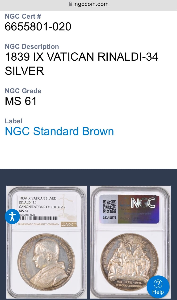 ☆世界TOP最高鑑定PCGSMS61 世界に『2枚のみ』です。 Top Pop・最高鑑定】