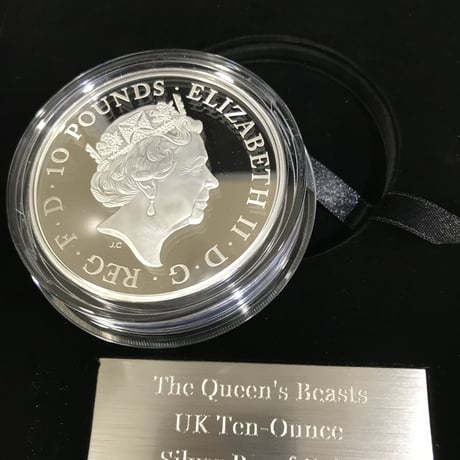 【新品】10オンス 2020 ロイヤルミント クイーンズビースト コイン 銀貨 10ポンド The Queen's Beasts coin 10oz 180枚限定