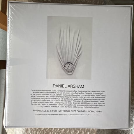 【新品未開封】ダニエル アーシャム ジグソーパズル 時計 フォーリンクロック DANIEL ARSHAM Falling Clock NGV公式 モダンアート