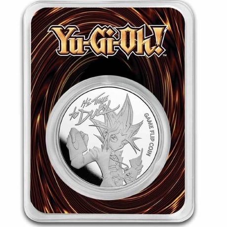 【25周年記念版】遊戯王 武藤遊戯 ニウエ国 1オンス 2ドル銀貨 シルバーコイン ⭐︎トレカ・トレーディングカードではありません⭐︎