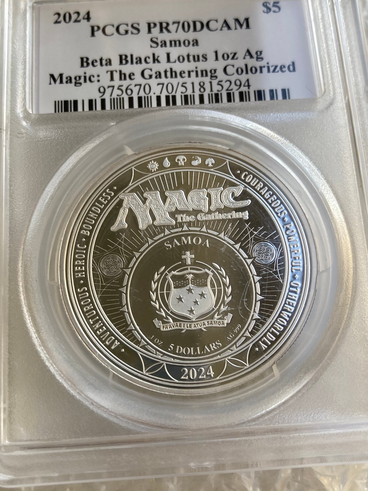 2月末発送 【箱ケース・COA有】MTG公式 ブラックロータス ベータ版