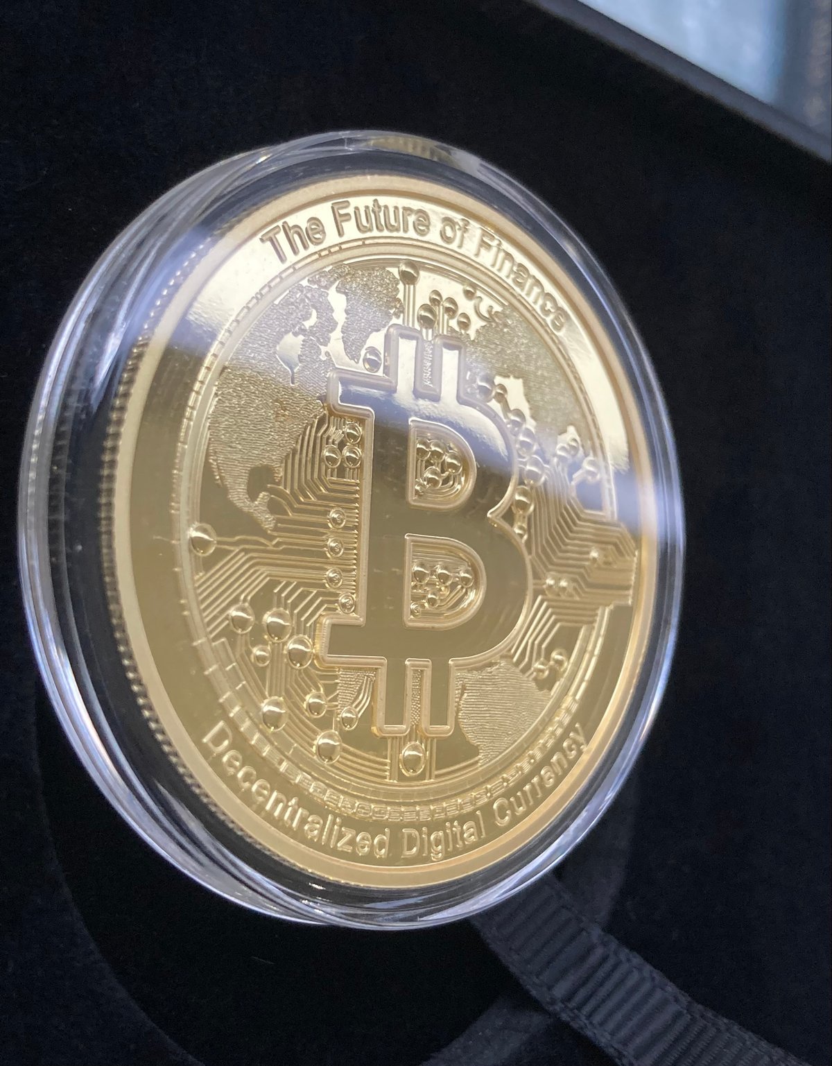 Gilt版 ビットコイン モチーフ 2025年 ニウエ国 2ドル 1オンス銀貨