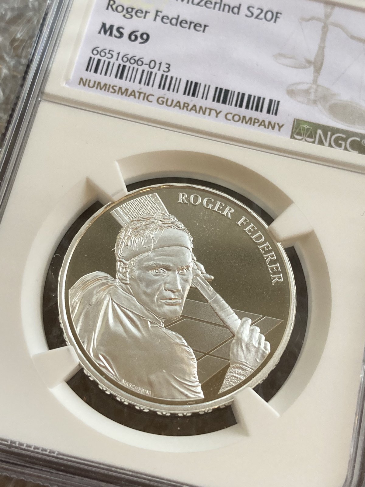 フェデラー　記念　スイスミント公式　最終放出 ☆🇨🇭フェデラー 殿堂入り候補に！四大大会20勝・ツアー103勝