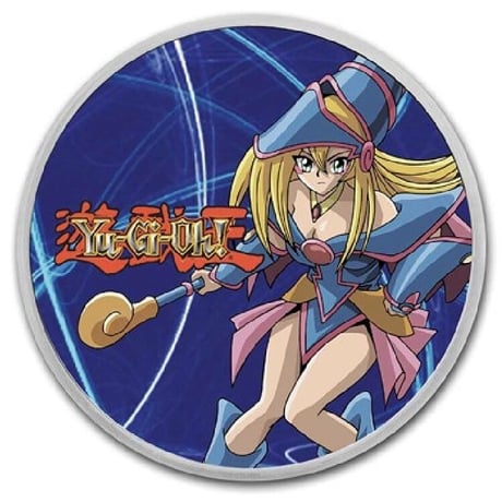【250枚・組限定セット】遊戯王 ブラック・マジシャン・ガール& ペガサス コイン ニウエ国 1オンス 2ドル銀貨 ※トレーディングカードではない